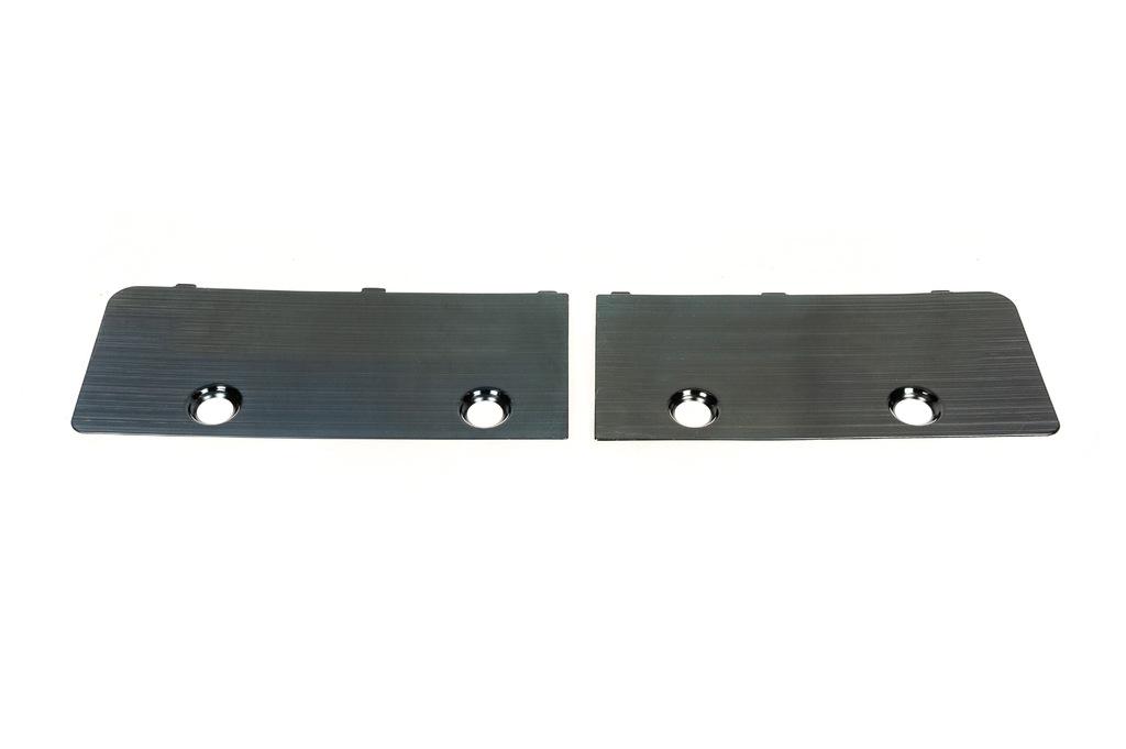 Trunk Lid Inserts (2 Pcs, Aluminum) for Toyota Land Cruiser 200