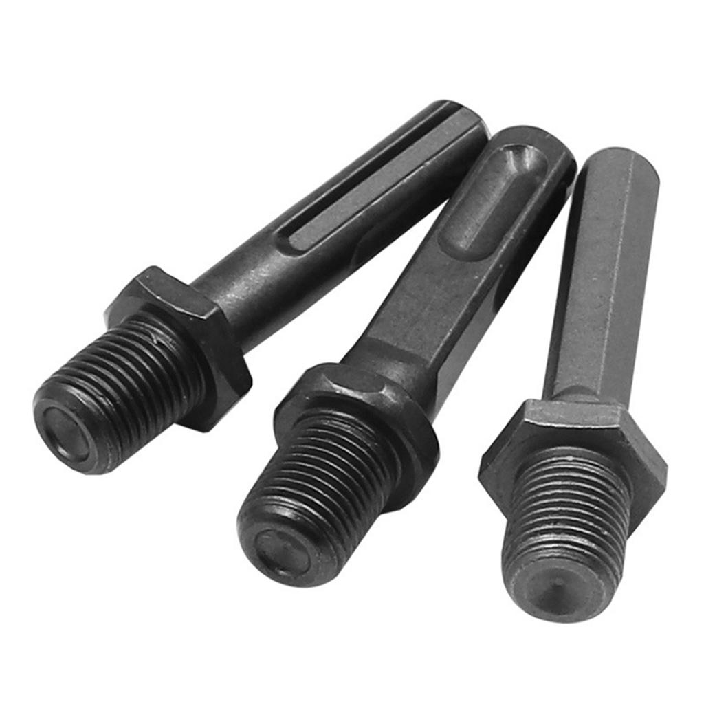 Quick Install Hammers Drill To Water Drill Adapter Converter Durable Alloy Steel Design For Concrete Brick Wall Drilling