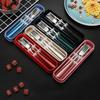 Portable Korean Style Stainless Steel Cutlery Set