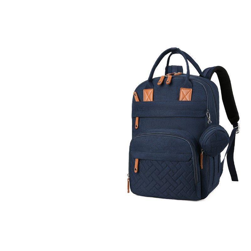 

Multifunctional Portable Mummy Backpack: Large Capacity Mother and Baby Bag with Changing Pad 31*16*44 cm