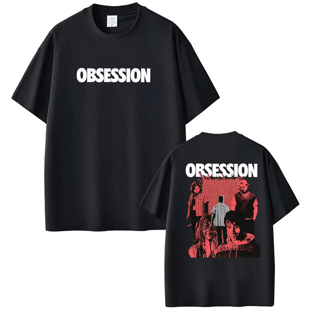2026 Summer Fashion Trendy Tee Movie Obsession Horror Graphic T Shirts Men Women Vintage Cotton Short Sleeve T-shirt 4XL