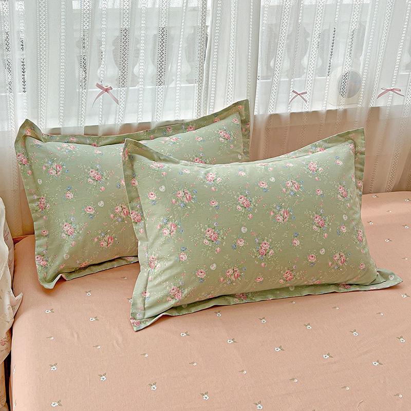 2025 Pure Cotton Cartoon Pillowcase Set - Pair of 48x74cm Pillow Covers