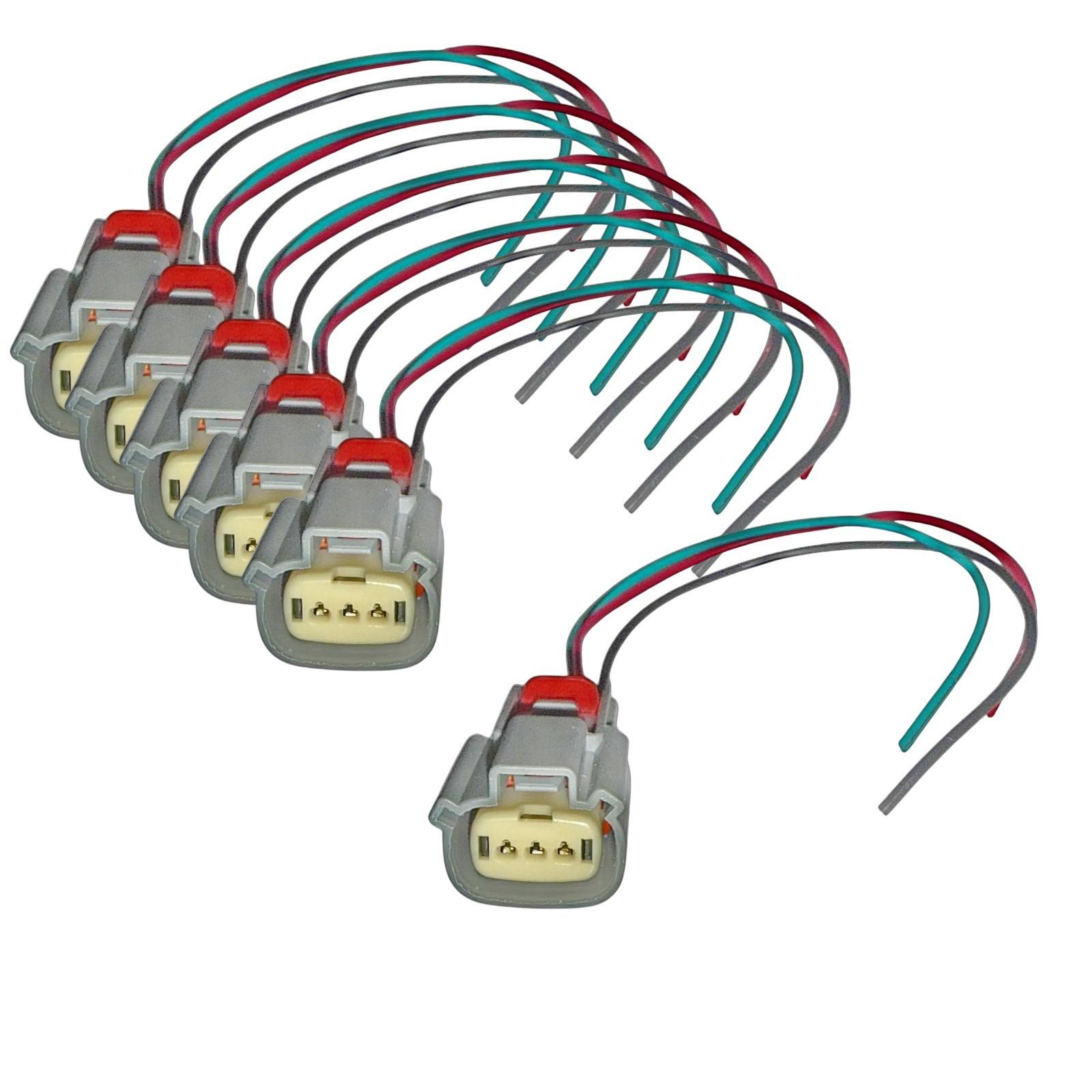 6x Ignition Coil Connector For V6-3.5L 2011-2025 Ford Lincoln  MKS MKT Navigator