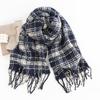 New Scarf for Women High End Autumn and Winter Korean Version Versatile Plaid Thickened Student Couple Imitation Cashmere Scarf