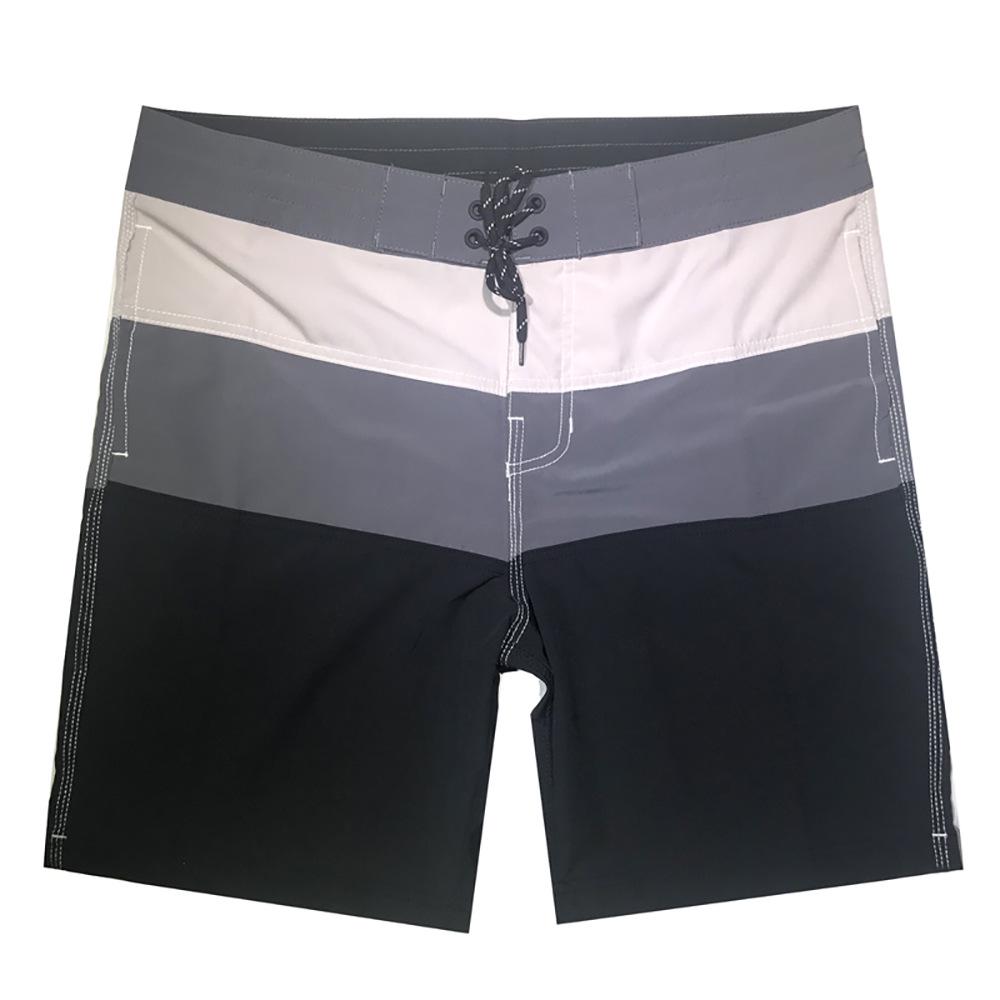 2023 New Elastic Quick-Dry Surfing Beach Shorts with Waterproof Light Board and Custom Logo Option