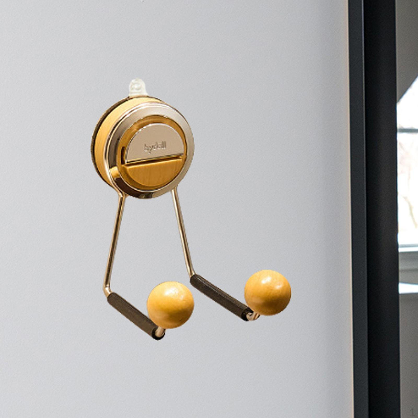 

Сушилка для белья, вешалка для хранения вещей в ванной комнате, практичная для женщин с присоской-органайзером для отеля Wood Color