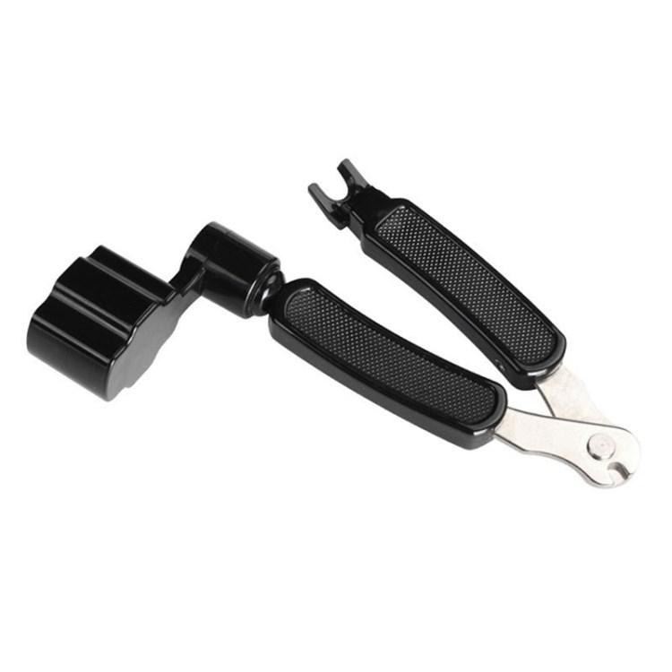 

3 in 1 Guitar String Winder Pin Puller Cutter Guitar Repairing Tool Black