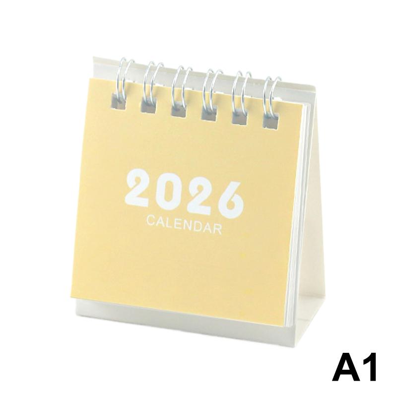 2026 Mini-Kalender Kreative Tisch-Tragbare Reisekalender Mit Schmetterlings-Capybara-Designs Monats- & Wochenplaner-Kalender