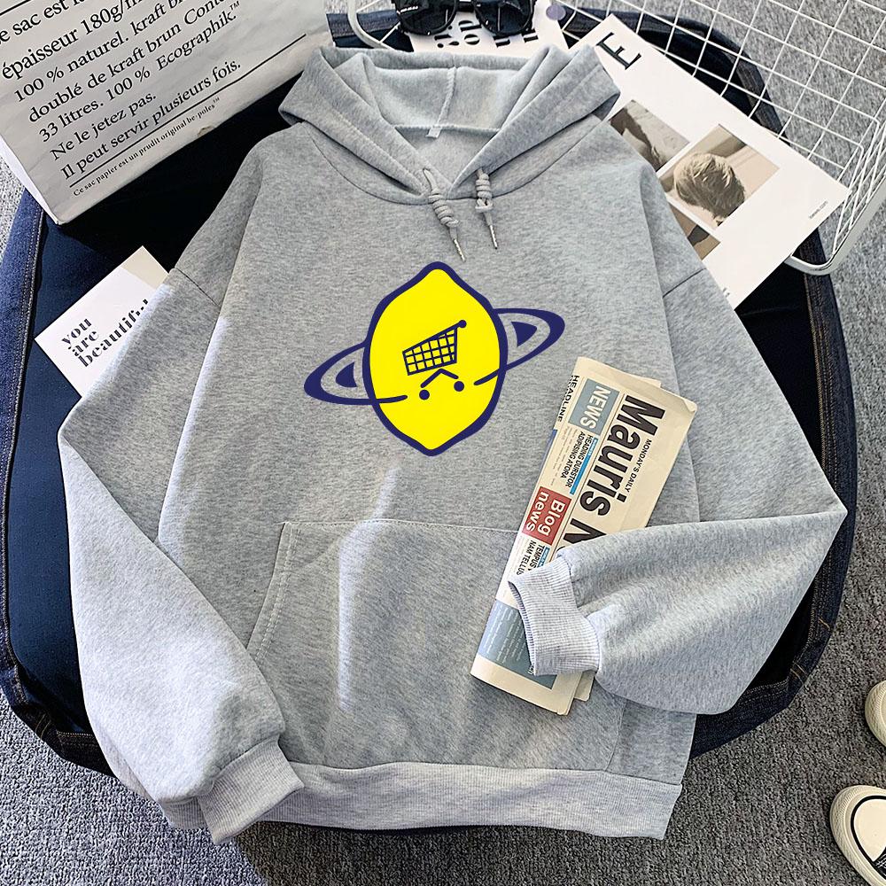 U2 Band Hip Hop Streetwear Hoodies Lemon Funny Cartoon Graphic Sweatshirts Moletom Feminino Long Sleeve Women/Men Sudaderas Girl