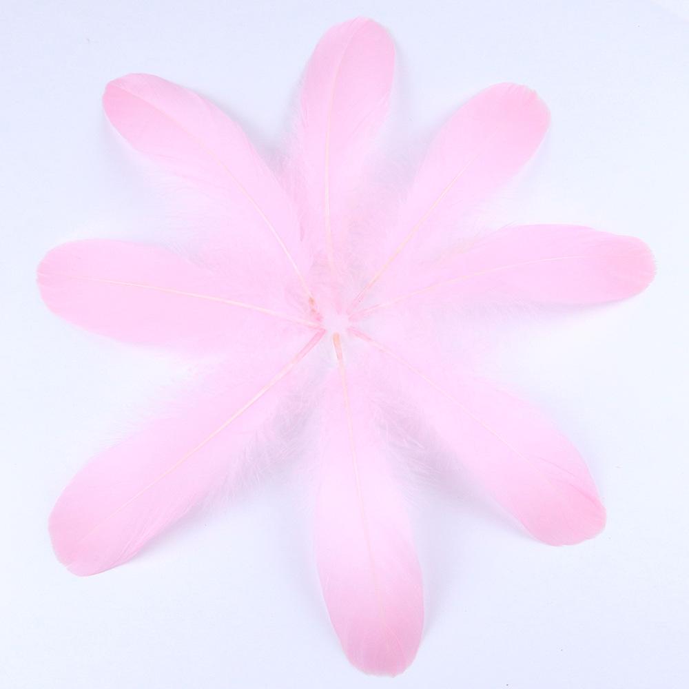 Goose Feather Diy Colorful Feather Soft Large Floating Feather Headdress Craft Decoration Material