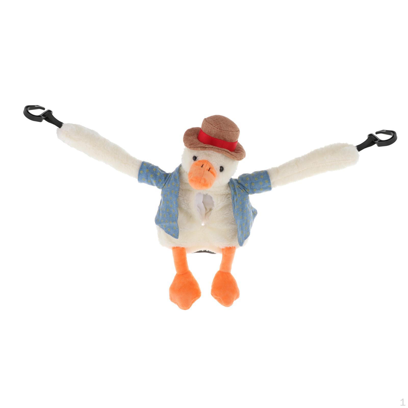 

Очаровательная коробка для салфеток с уткой из мультфильма, подвесная упаковка для мешочка, держатель для салфеток, плюш для Style B