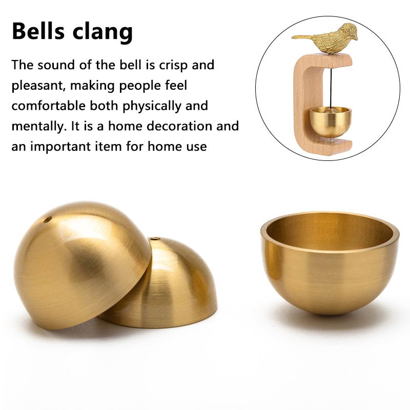 Brass Golden Wind Chime Hom Decoration Pendant Doorbell Wind Chime Accessories