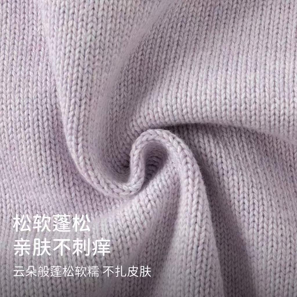 David Bella Children's Sweater Jacket Spring Dress Girls' Knitted Shirt Baby Girls' Hooded Cardigan