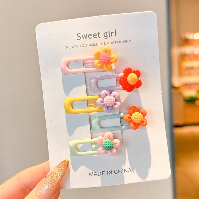 Cute Crystal Baby Hair Clip for Little Girls-Japan & Korean Style Colorful Side Bang & Back-of-Head Clips