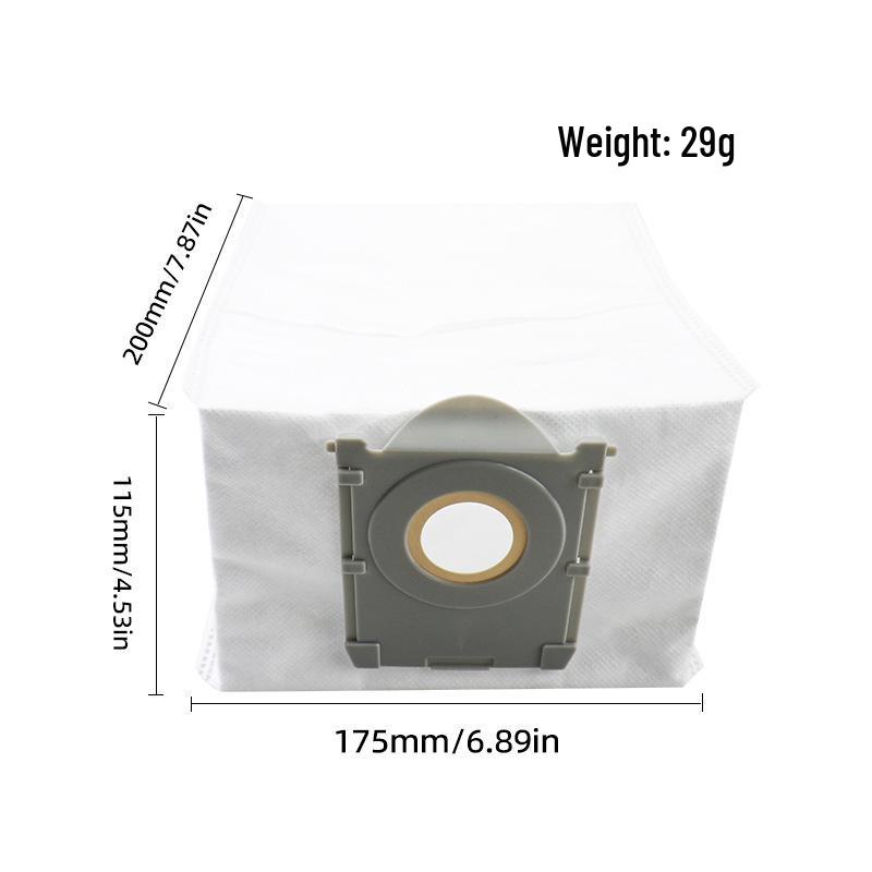 Ecovacs X8 Series Robot Vacuum Accessories: Roller Brush, Side Brush, Filter, Dust Bag