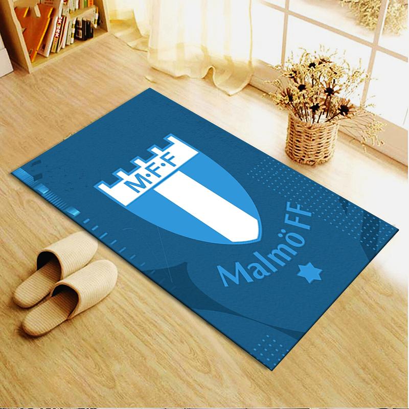 2025 Neuer malmö ff Teppich für Wohnzimmer Schlafzimmer Zuhause Sofadekoration, Kinder spielen Rutschfeste Bodenmatte