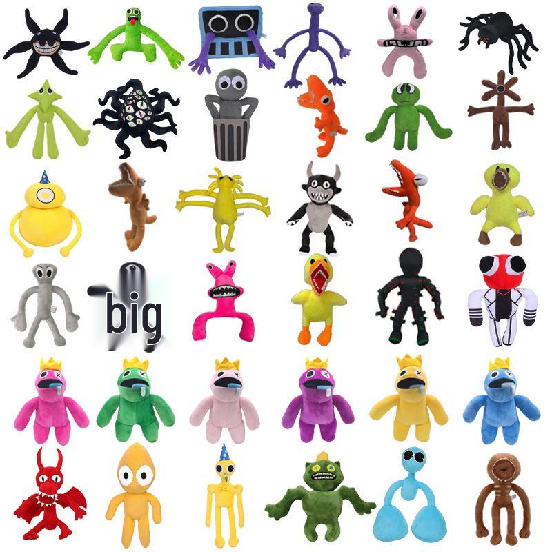 Rainbow Friends Blue Plush Doll Toy