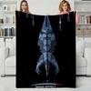 Game M-Mass Effect Throw Flannel Blanket Perfect for Sofa Office Bed Travel Sleep Read Relax Camping Four Season Use