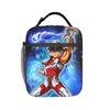Custom Saint Seiyas Thermal Insulated Lunch Bag Women Men Seiya Portable Lunch Container for School Storage Food Box