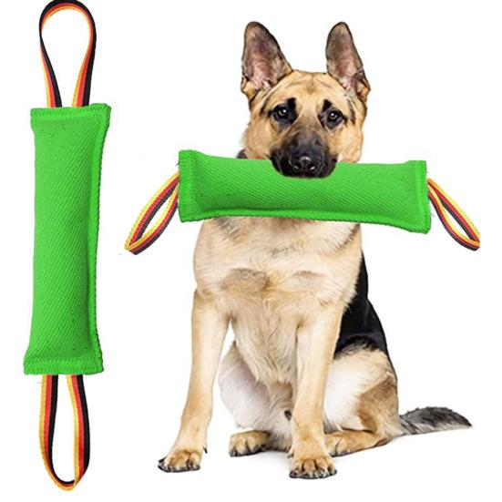 Dog Tug Toy Tear-Resistant Large Dog Bite Pillow Interactive Play Accessory Indoor Outdoor Pet Training Equipment