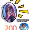 Personalize Electronic Digital Badges LED Animes Pin with Touch Control GIF/Photo/Video Display for Backpacks Decoration