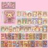 Pre-Cut Stickers Mini Dress-Up Sticker Book Cartoon Style Outfit Sticker Book  Scrapbook Decorating