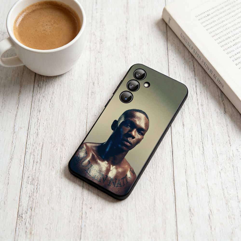 

I-Israel Adesanya Phone Case For Samsung Galaxy A73,A72,A71,A70,A53,A52,A51,Others Soft Black Cover Samsung a12