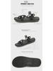 Women's Summer Flat Sandals: Stylish Outdoor Beach Slippers for Students and Ladies In Large Sizes