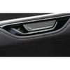 Black Steel Inner Door Handle Frame Molding Trim For Lexus NX250 350h 2022-2024