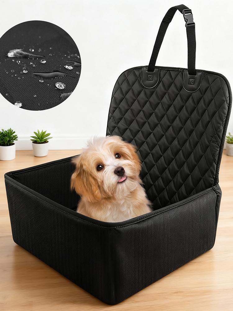 Car Dog Seat Oxford Cloth Dog Mat Front Passenger Car Pet Mat Cat And Dog Seat Mat Stain-Resistant And Washable Pet Mat