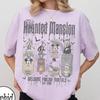 Comfort Colors Vintage Mickey & Friends The Haunted Mansion Halloween Shirt, Disney Mickey Not So Scary Outfit, Welcome Foolish Mortals Tee