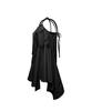 Jeongdo Flap Strap Dress Top . Black