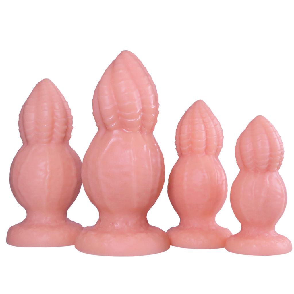 Extra Großer PVC Weicher Dildo Fisting Analplug Masturbator Saugfuß Analdilatator Erwachsenen Sexspielzeug Großer Schwanz Strap-on Penis