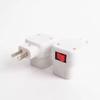 Portalampada E27 a Spina con Interruttore e Filo per Luce Notturna a LED