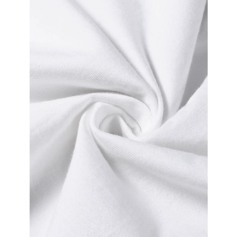 European sizes Men'S T-Shirt Featuring a 3D Diamond Design - a White Top with a Striking Black,  Offering Comfort And a Casual Style.