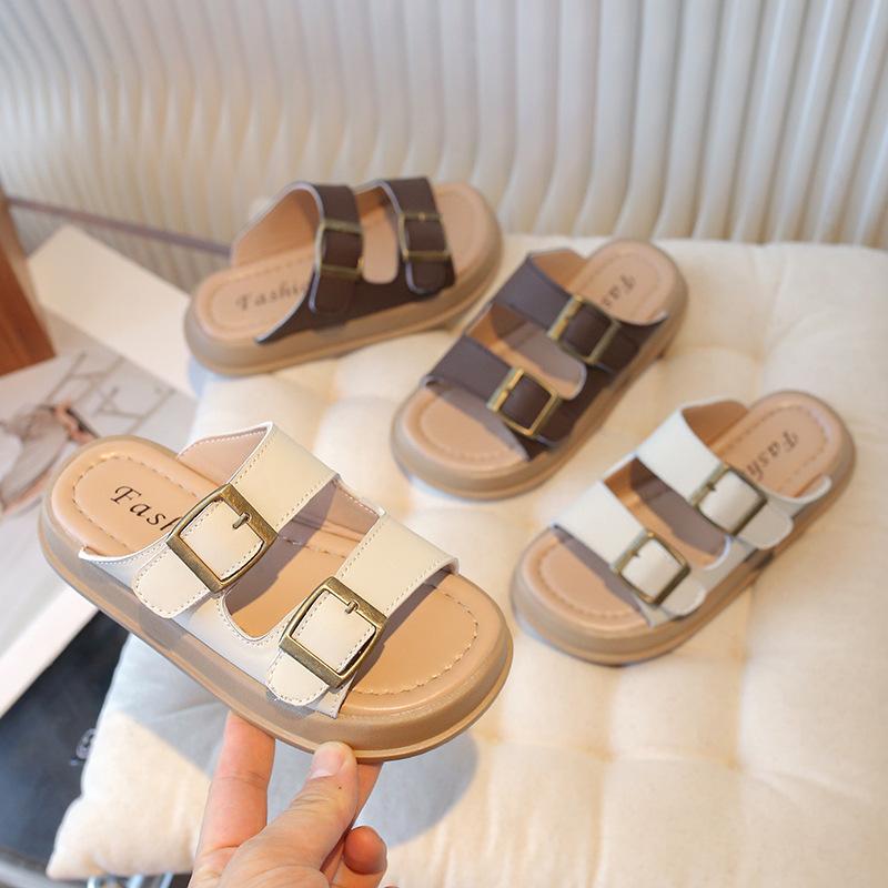 Kids Summer Retro Soft Sole Beach Shoes Unisex Middle Big Children Casual Water Friendly Outdoor Sandals
