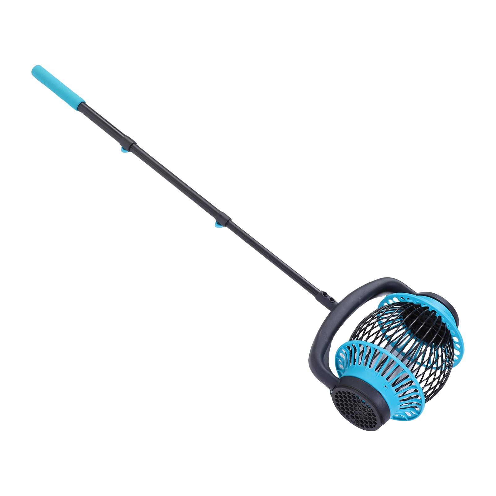 

Rolling Nut Gatherer Aluminum Nylon 4.3FT Telescopic Multifunctional Acorn Picker Upper Roller for Pecans Walnuts Outdoor