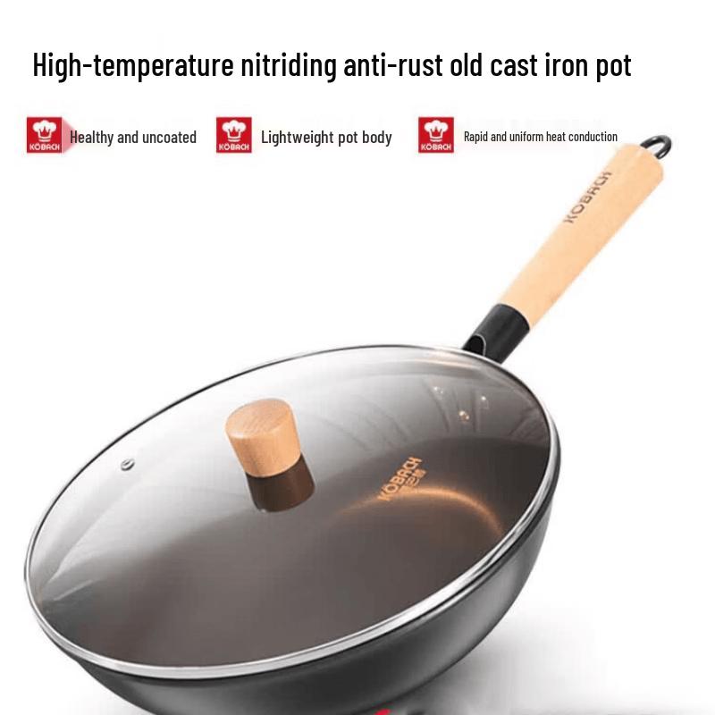 Kobach Traditional Iron Wok
