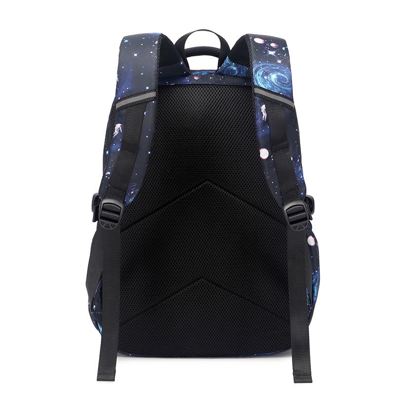 Children's schoolbags large-capacity backpacks primary school schoolbags for boys, starry sky printed backpacks for boys