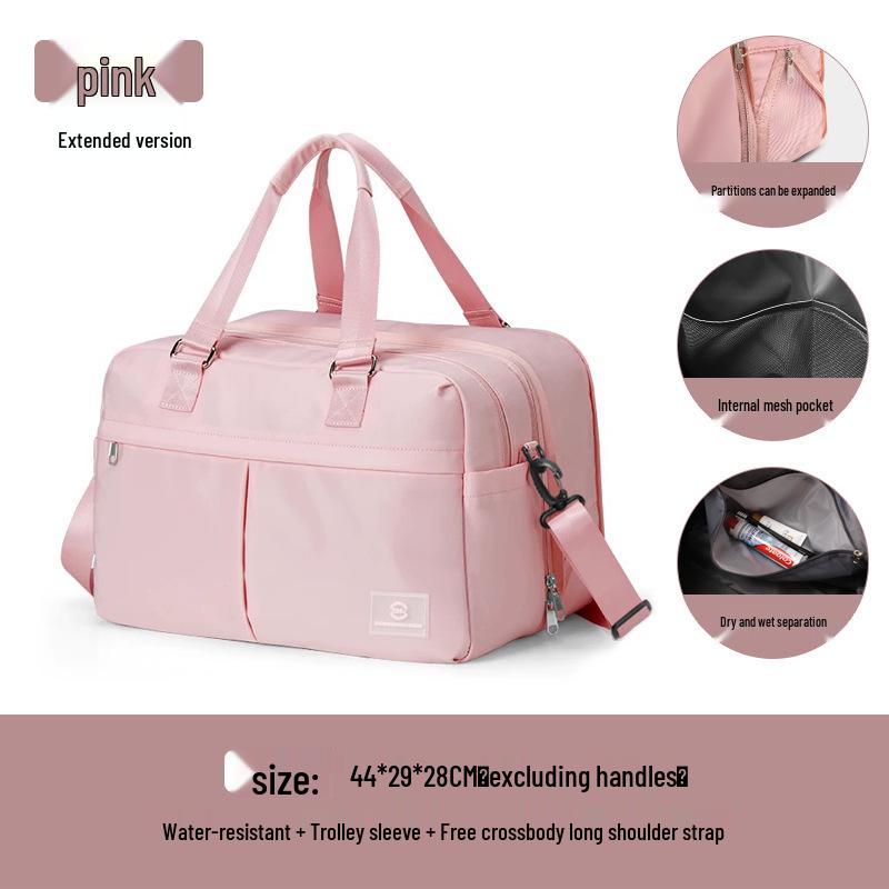 Lightweight Women's Travel Duffle Bag - Large Capacity, Portable, Carry-on for Short Business Trips and Hospital Storage