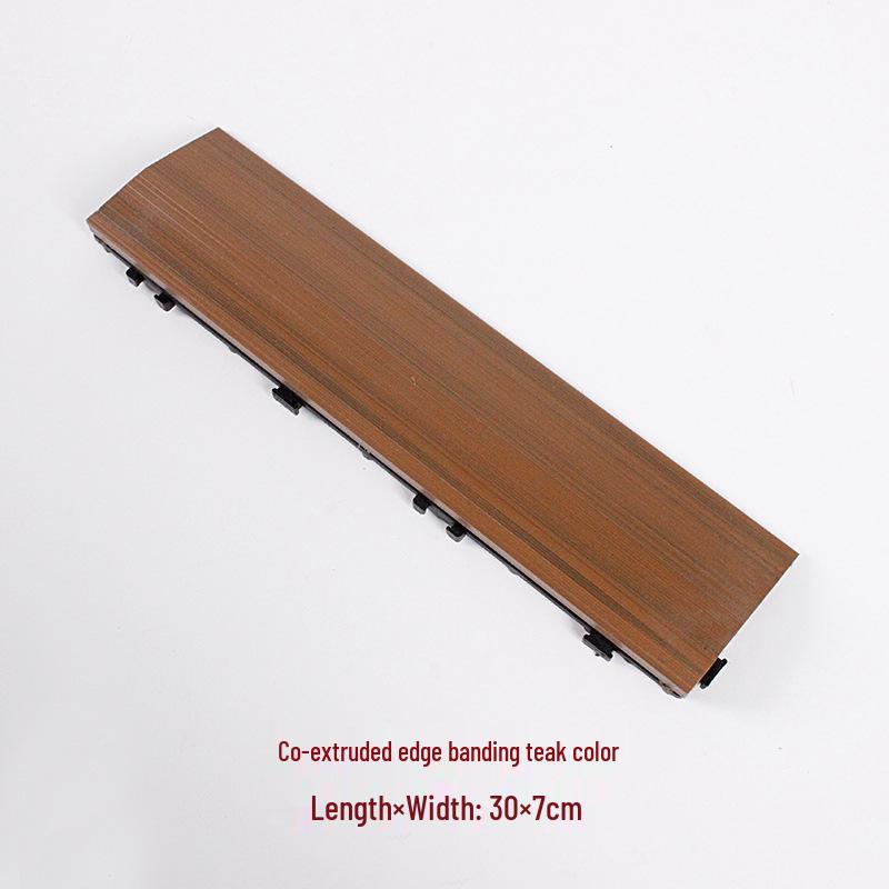 WPC Flooring DIY Edge Banding Trim Molding and Baseboard Accessories