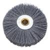 Key Machine Brush 80 x 20 x 10 mm Nylon und Edelstahl Multifunktionale gewellte Draht-Radbürste