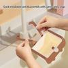 Hanging Faucet Mounted Sink Strainer Basket Auto Dump Technology for Hand Release Waste Disposal Ideal for Small Kitchens and Apartments