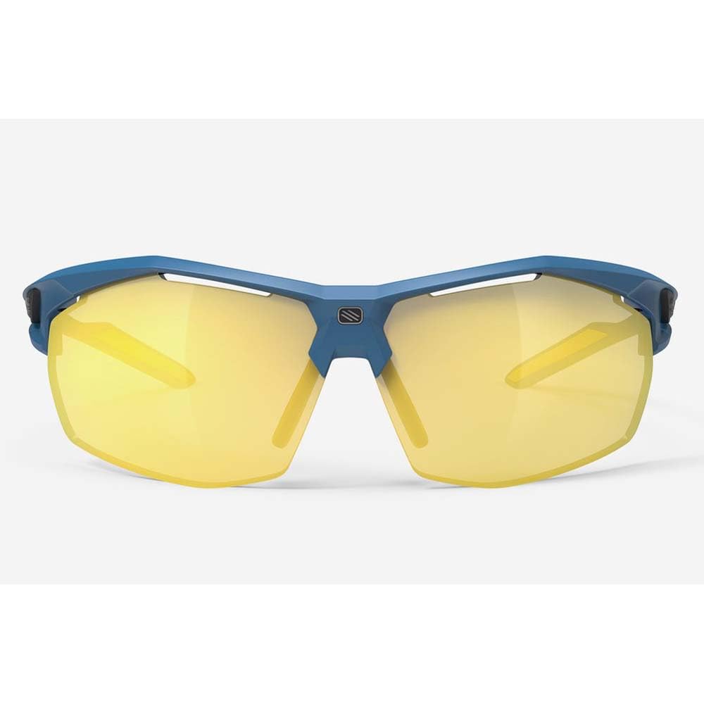 Rudy Project SYDUS Pacific Blue Matte Sunglasses, Frame, Multi-Laser Yellow, SQ010549-0000