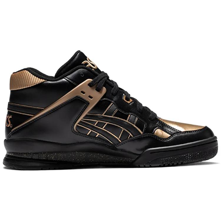 ASICS Gel Spotlyte 'Black Gold' (Unisex) Vintage Basketball Shoes 1203A178 001
