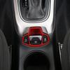 Hand Brake Lever Strip Cover Trim 1* For Jeep Compass 2017- Red Carbon Fiber