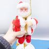 Elektrische Kerstman Klimmende Kralen Pluche Pop Speelgoed voor Winkelcentrum Decoratie