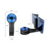 1pc Car Seat Back Hooks With Phone Holder 360° Rotation Auto Headrest Hanging Clothes Umbrella Stand  Support Hook Car Supplies