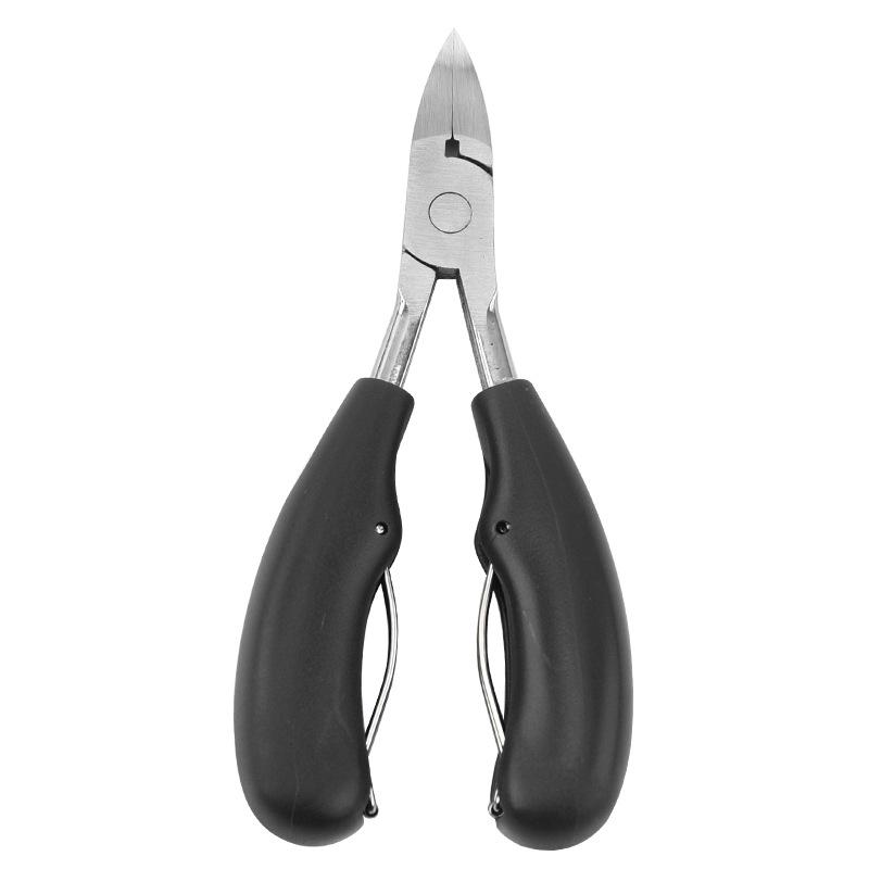 

Stainless Steel Ingrown Nail Nippers - Thick, Hard, Pointed & Oblique Tips for Manicure & Dead Skin Removal