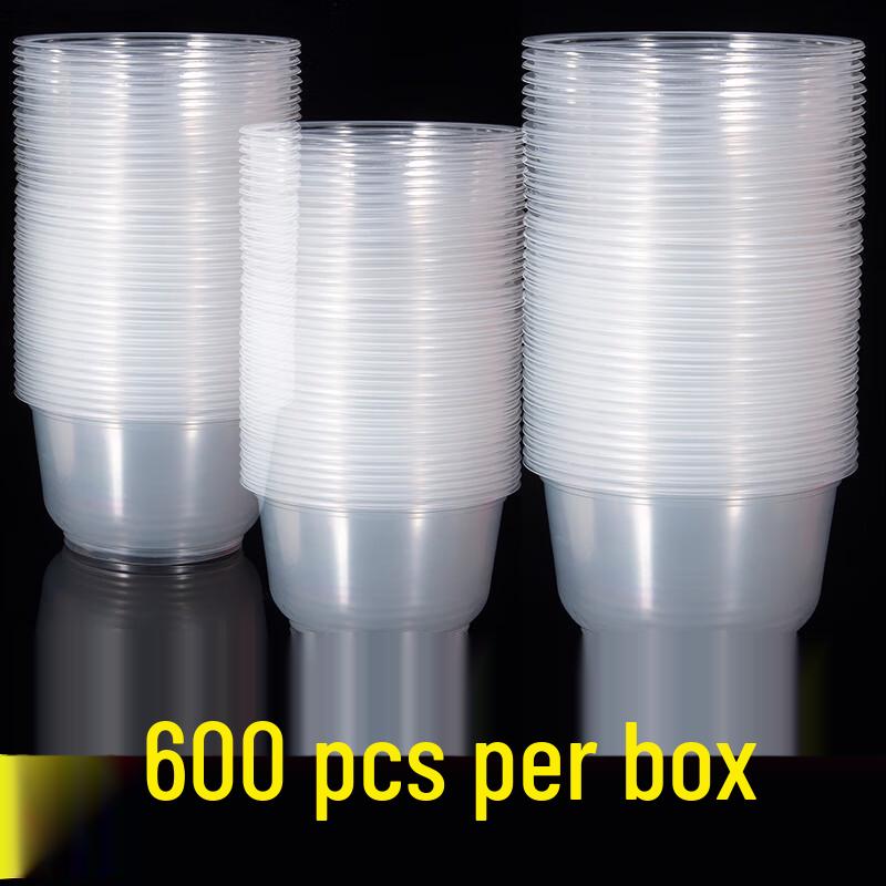 Beiyi Disposable Round Thickened Plastic Bowls